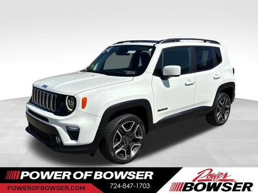 Alpine White Clearcoat 2020 Jeep Renegade Latitude