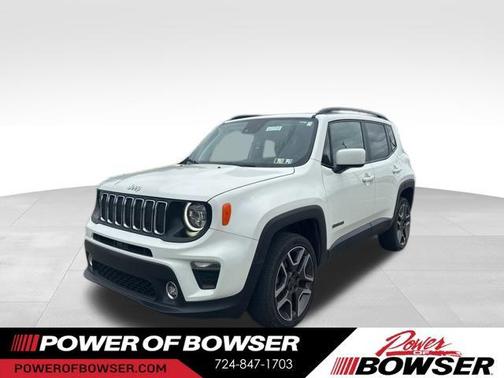 Alpine White Clearcoat 2020 Jeep Renegade Latitude