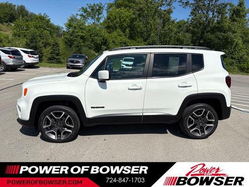 Alpine White Clearcoat 2020 Jeep Renegade Latitude