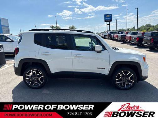 Alpine White Clearcoat 2020 Jeep Renegade Latitude