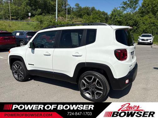 Alpine White Clearcoat 2020 Jeep Renegade Latitude