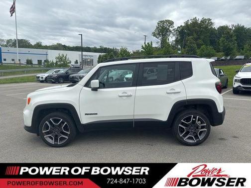 Alpine White Clearcoat 2020 Jeep Renegade Latitude