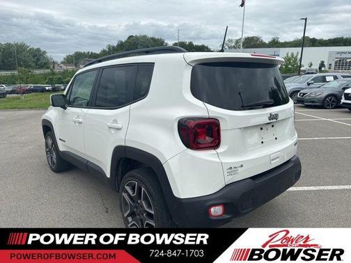 Alpine White Clearcoat 2020 Jeep Renegade Latitude
