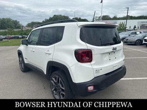 Alpine White Clearcoat 2020 Jeep Renegade Latitude