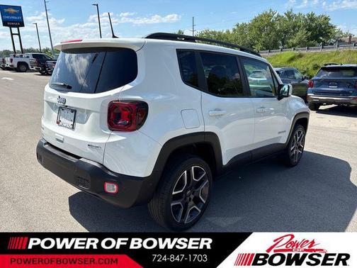 Alpine White Clearcoat 2020 Jeep Renegade Latitude