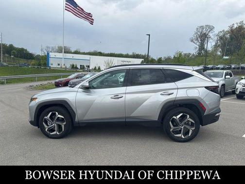 Shimmering Silver 2022 Hyundai TUCSON Limited