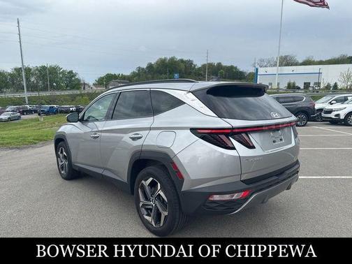 Shimmering Silver 2022 Hyundai TUCSON Limited