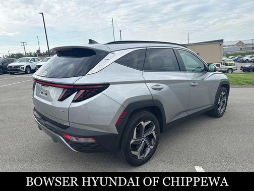 Shimmering Silver 2022 Hyundai TUCSON Limited