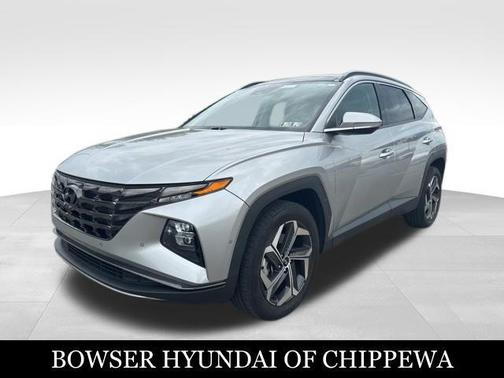 Shimmering Silver 2022 Hyundai TUCSON Limited