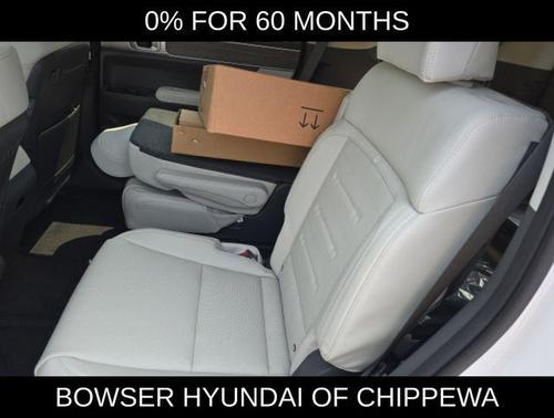 Serenity White 2026 Hyundai SANTA FE Calligraphy