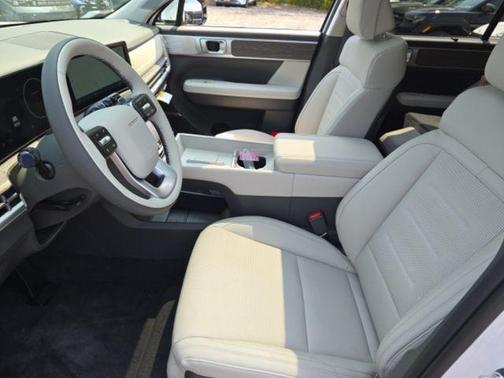 Serenity White 2026 Hyundai SANTA FE Calligraphy