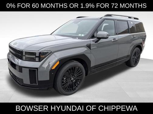 Hampton Gray 2026 Hyundai SANTA FE HEV Calligraphy