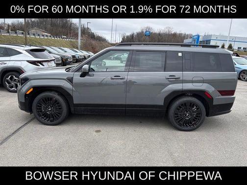 Hampton Gray 2026 Hyundai SANTA FE HEV Calligraphy