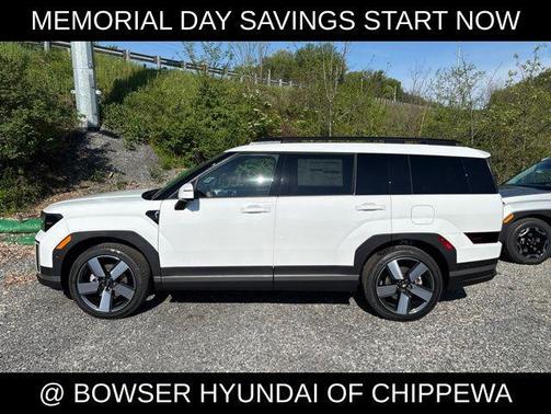 Serenity White 2026 Hyundai SANTA FE Limited