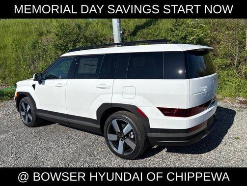 Serenity White 2026 Hyundai SANTA FE Limited