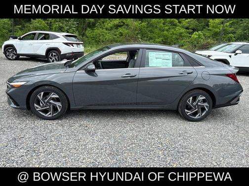 Ecotronic Gray 2026 Hyundai ELANTRA Limited