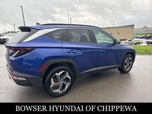 Intense Blue 2022 Hyundai TUCSON Limited