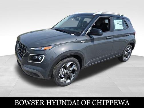 Ecotronic Gray w/Black Roof 2025 Hyundai VENUE Limited