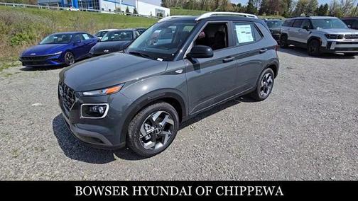 Ecotronic Gray w/Black Roof 2025 Hyundai VENUE Limited