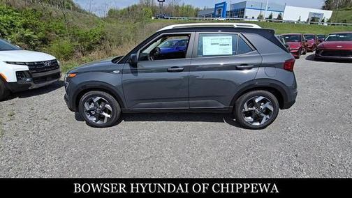 Ecotronic Gray w/Black Roof 2025 Hyundai VENUE Limited