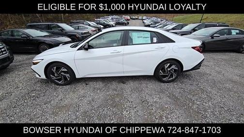 2025 Hyundai ELANTRA HEV Blue
