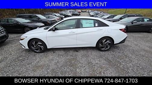 2025 Hyundai ELANTRA HEV Blue