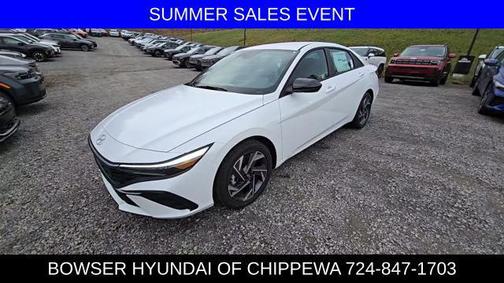 2025 Hyundai ELANTRA HEV Blue