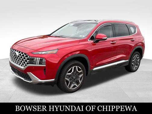 Calypso Red 2022 Hyundai SANTA FE Limited