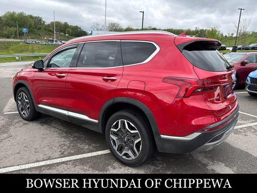 Calypso Red 2022 Hyundai SANTA FE Limited