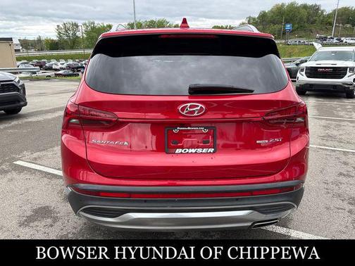 Calypso Red 2022 Hyundai SANTA FE Limited