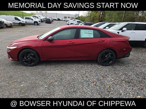 Ultimate Red 2026 Hyundai ELANTRA HEV SEL Sport