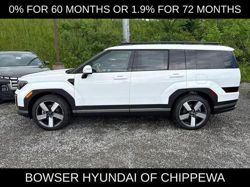 Serenity White 2026 Hyundai SANTA FE Limited