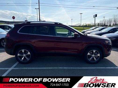 Velvet Red Pearlcoat 2019 Jeep Cherokee Limited
