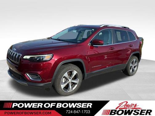 Velvet Red Pearlcoat 2019 Jeep Cherokee Limited