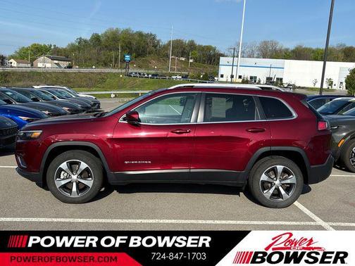 Velvet Red Pearlcoat 2019 Jeep Cherokee Limited