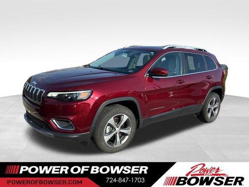 Velvet Red Pearlcoat 2019 Jeep Cherokee Limited