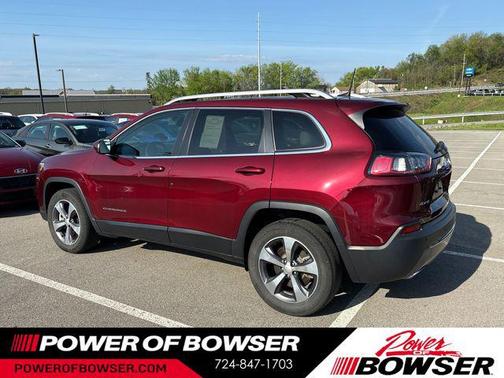 Velvet Red Pearlcoat 2019 Jeep Cherokee Limited