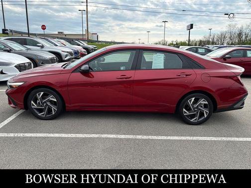 Ultimate Red 2025 Hyundai ELANTRA Sport