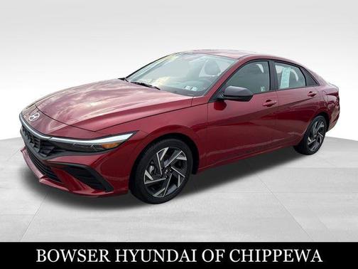 Ultimate Red 2025 Hyundai ELANTRA Sport