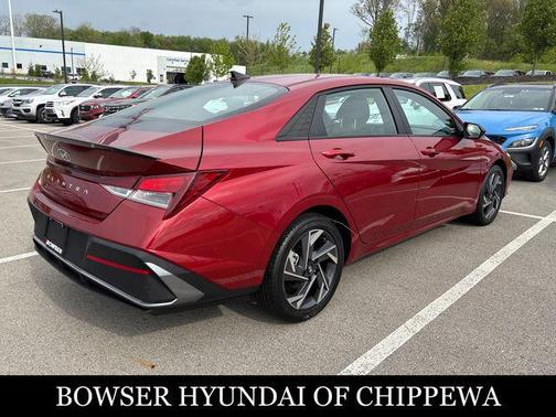 Ultimate Red 2025 Hyundai ELANTRA Sport