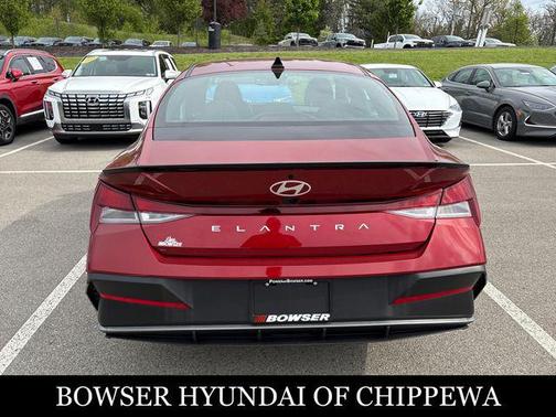 Ultimate Red 2025 Hyundai ELANTRA Sport