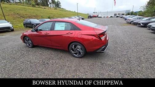 Ultimate Red 2025 Hyundai ELANTRA Sport