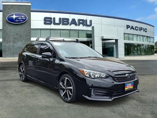 Crystal Black Silica 2022 Subaru Impreza Sport