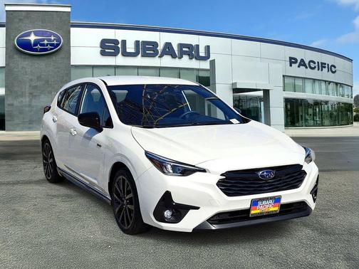 Crystal White Pearl 2026 Subaru Impreza RS