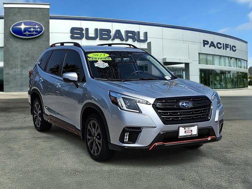 Ice Silver Metallic 2023 Subaru Forester Sport