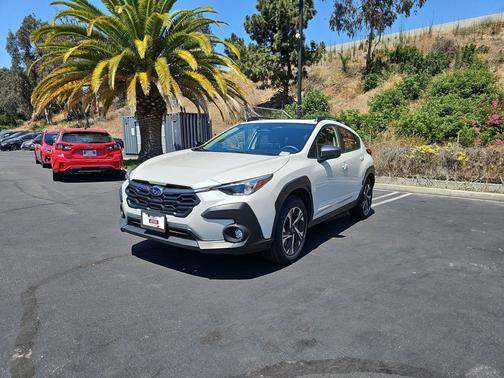 Crystal White Pearl 2024 Subaru Crosstrek Premium