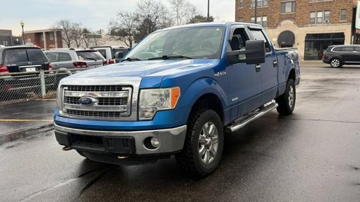 Blue 2014 Ford F-150 XLT