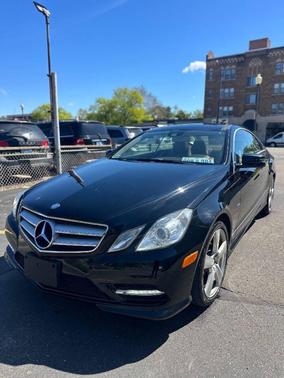 Black 2012 Mercedes-Benz E-Class E 550 2dr Coupe