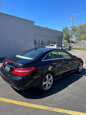 Black 2012 Mercedes-Benz E-Class E 550 2dr Coupe