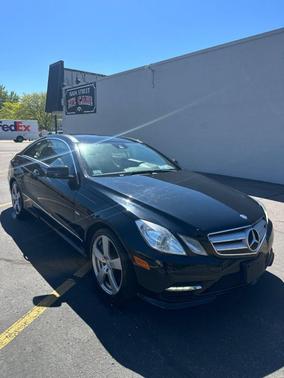 Black 2012 Mercedes-Benz E-Class E 550 2dr Coupe